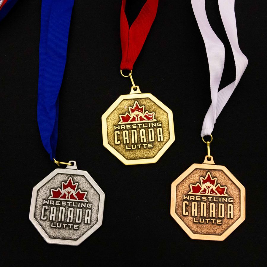 Wrestling medals